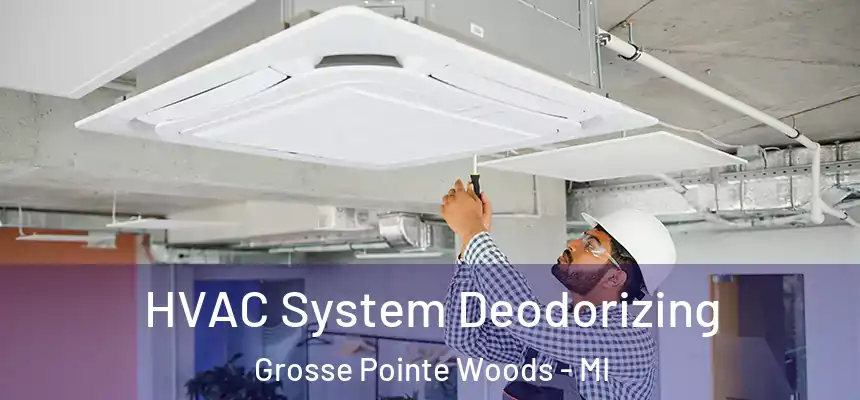  HVAC System Deodorizing Grosse Pointe Woods - MI